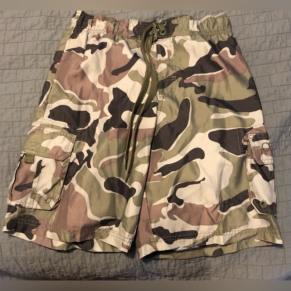 Camp swim trunks. Size 28-30.